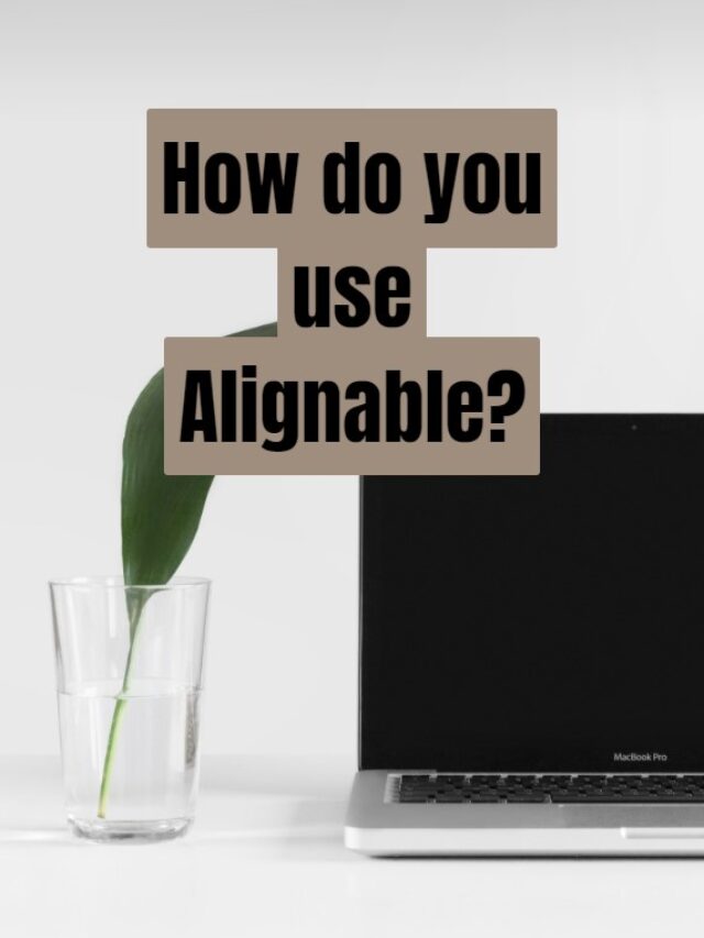 How do I use Alignable?