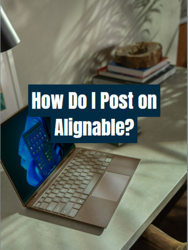 How do I post on Alignable?